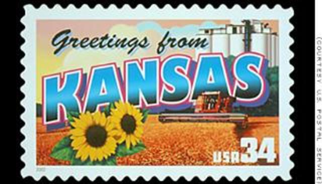 Kansas becomes a State