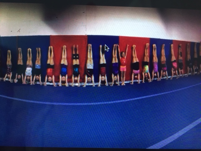 Yo jugué la gimnasia.