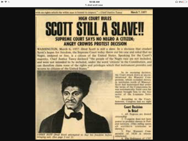 Dred Scott case