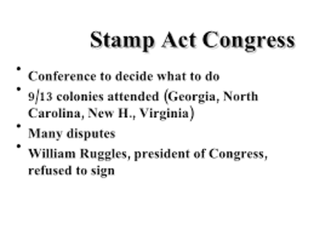 Stamp Act Congress