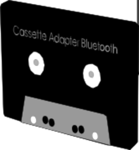 cassete adaptador con bluetooth