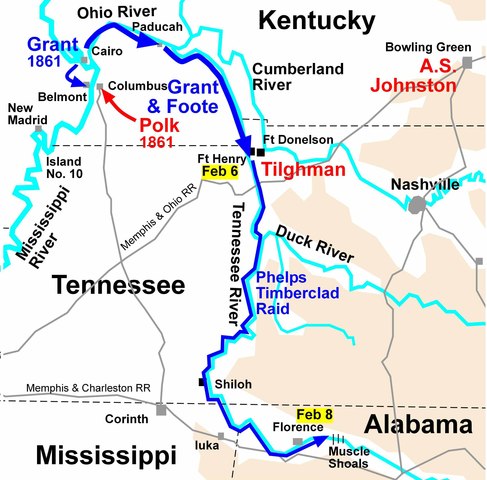 Ft. Henry & Ft. Donelson