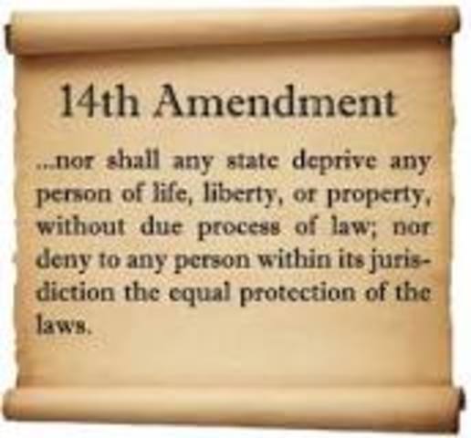 14th Amendment passed