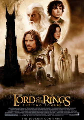 The Lord of the Rings: The Two Towers can out