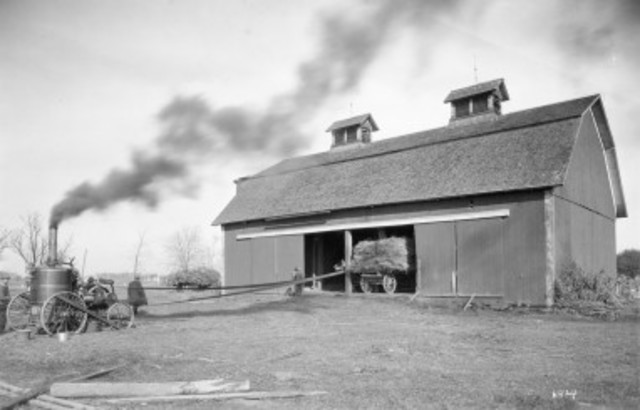 Henry masters a steam engine