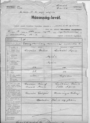 Szépszülők házasságkötése II.