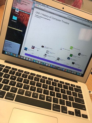 Alyssa's first Macbook Air