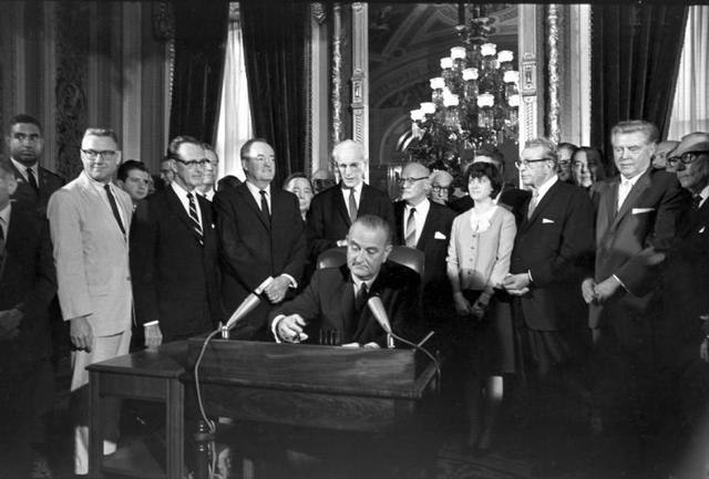 Voting Rights Act Signed
