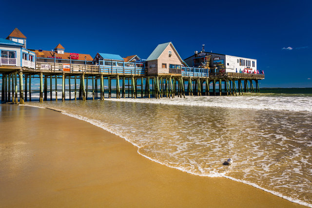 I go to old orchard  beach maine