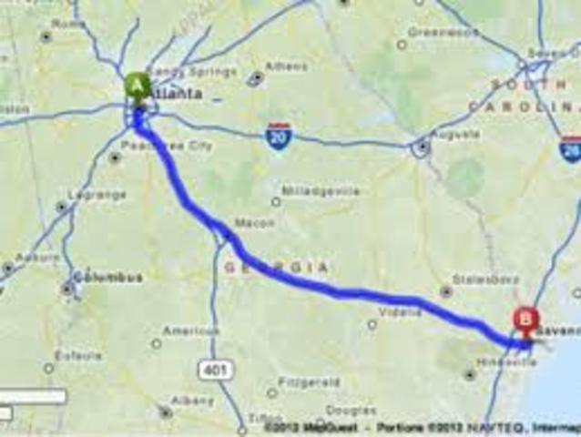 Atlanta to Savannah