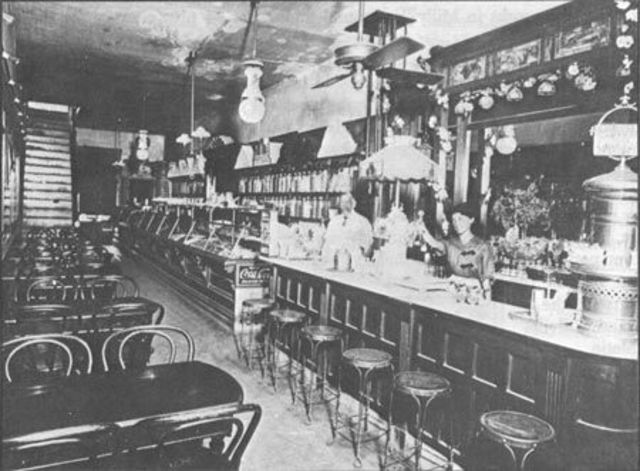 First Icecream Parlor in America
