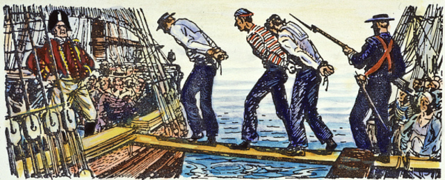 The British Navy Begins the Practice of Impressment