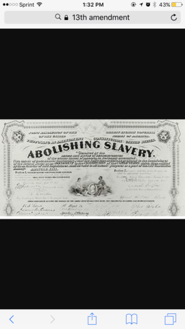 13th amendment