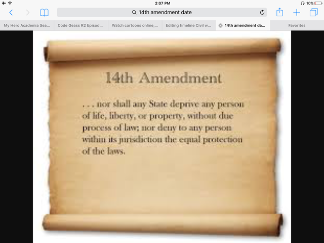 14th amendment