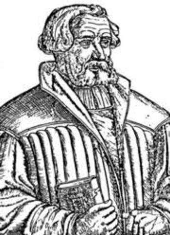 Andreas Bodenstein von Karlstadt (1477-1541).