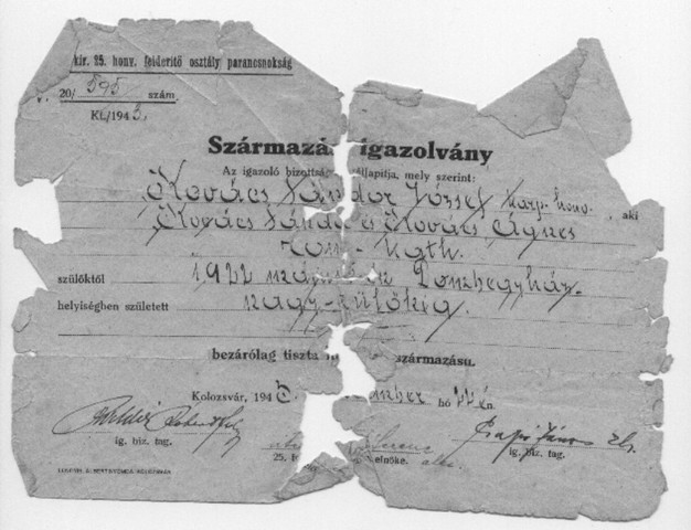 Származási igazolvány