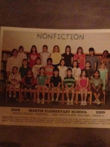 Yo fui a la biblioteca con mi clase