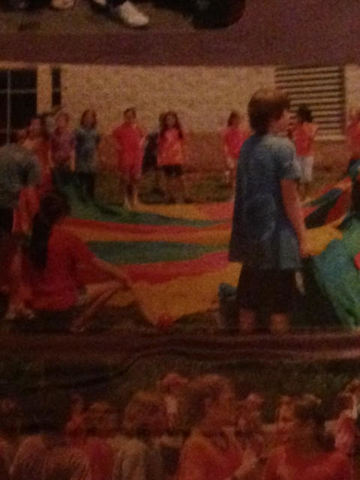 Yo jugué afuera con mis amigos