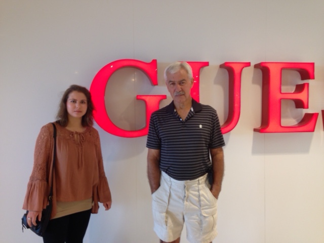 Mi padre y yo fuimos de compras en Nueva Orleans