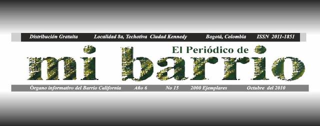 Creación del periódico Mi Barrio