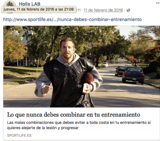 Inicio de Facebook/HolixLAB