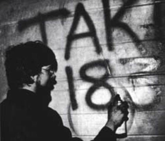 Inicios del arte urbano (Graffiti)