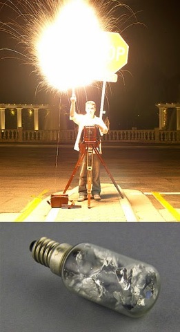 1865 se descubre el uso del magnesio como Flash