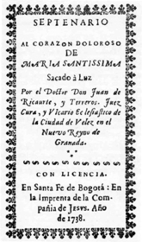 Las primeras publicaciones en Bogotá