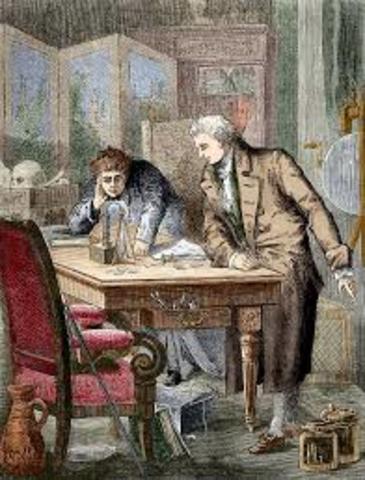 Nicholson y Carlisle (1800)