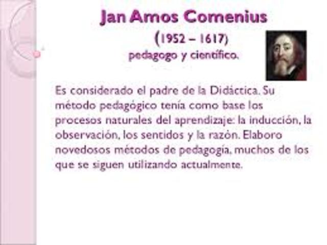 JAN AMOS KOMENSKY (COMENIO) 1592-1670