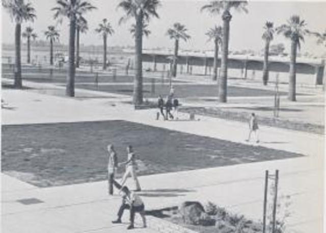 Beginning of Glendale Community College