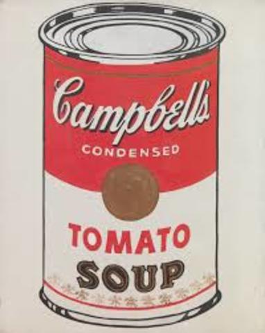 Andy Warhol--- Cambell's Soup Cans