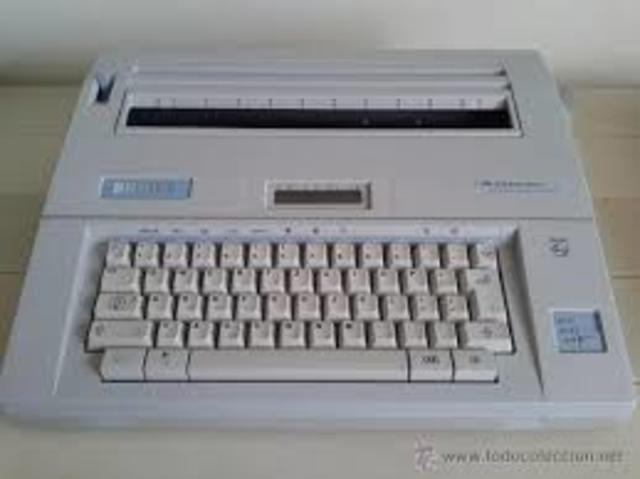 maquina de escribir electrica