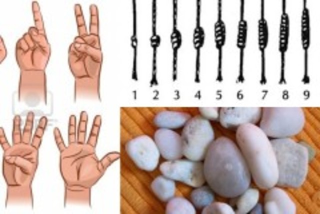 Piedras, nudos, dedos