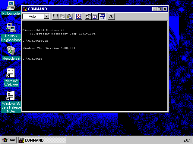 MS-DOS 7.0