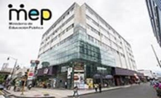 Departamentos de Investigación en el MEP; Costa Rica.