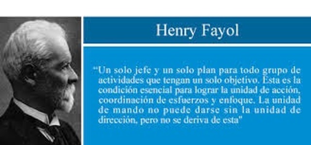 Henry Fayol "Padre de la Teoría Administrativa Moderna"