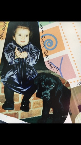 Yo tengo mi perro. Su nombre era C-way.