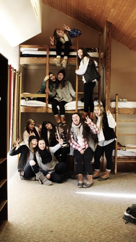 Yo fui a Windy Gap en Weaverville, Carolina del Norte con el club Younglife.