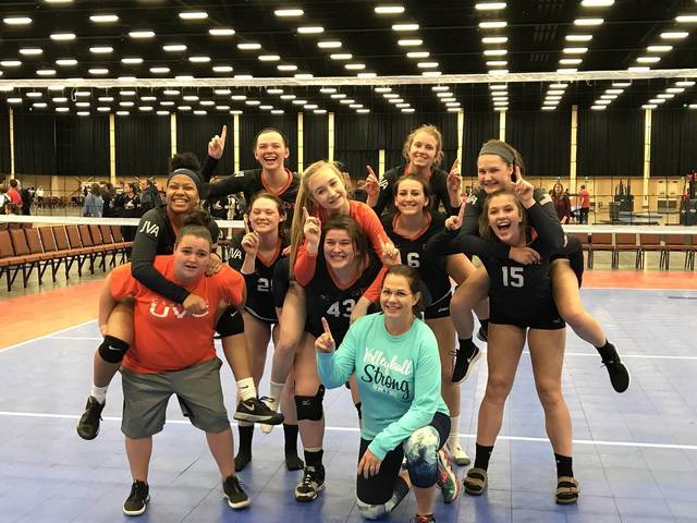 Yo gané mi primer torneo de voleibol en Pigeon Forge, Tennesse.
