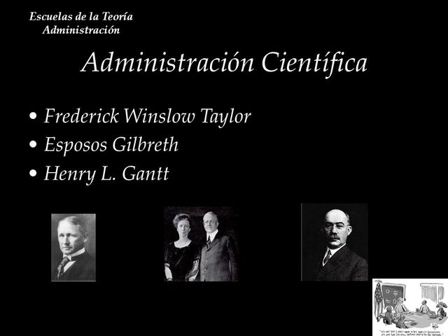 administración científica