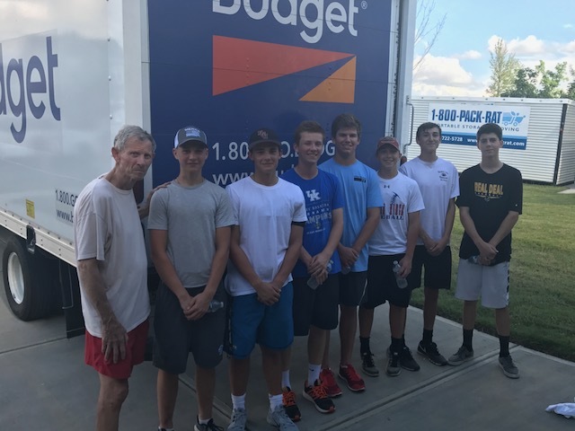 Helped my grandpa move