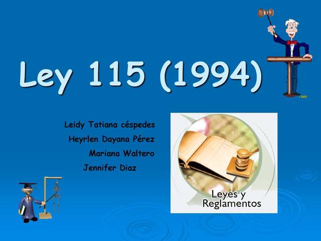 LA LEY 115