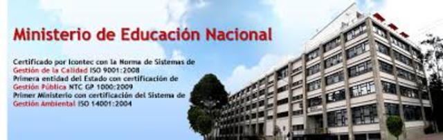MINISTERIO DE EDUCACIÓN NACIONAL