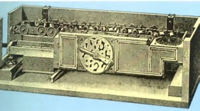 Calculadora universal de Leibniz.