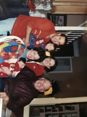 Mis abuelos vinieron.