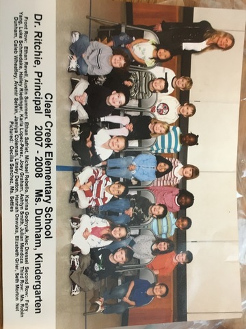 Cuando recibí estudiante de la semana.