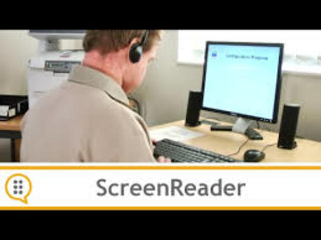 First Screen Reader