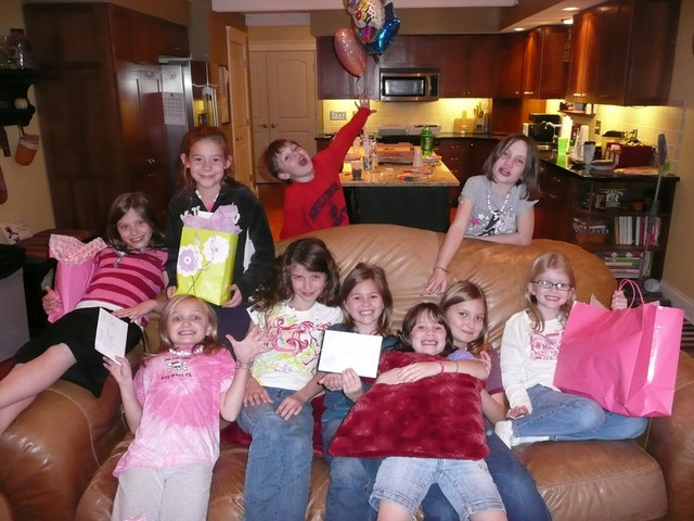 una fiesta de cumpleaños