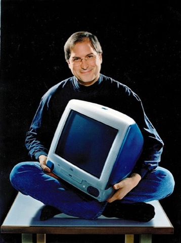 Steve Jobs y Jony Ive-iMAC